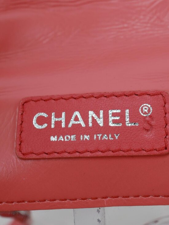 Chanel  Crumpled Crumpled Quilted Calfskin PVC Backpack Pink main image 7
